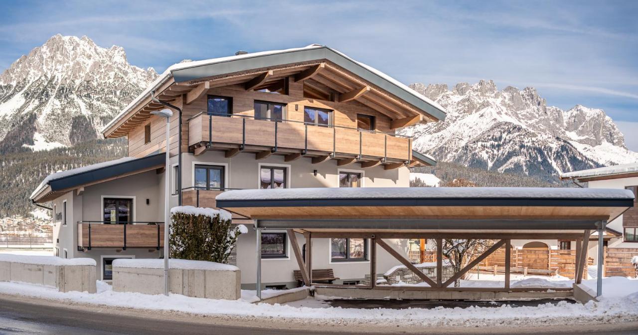 Апартаменты Haus Kathi Элльмау Экстерьер фото